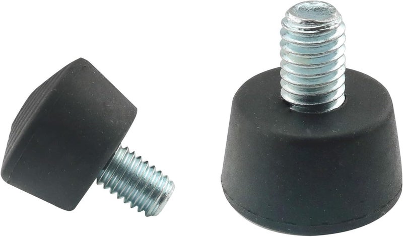 CHENJIN 6PCS Non Slip Camera Feet, 3/8 Inch Foot Spike, 3pcs Each Threaded Rubber Feet, Stainless Steel Spike, Universal Non Slip, Silver, Camera Support Accessories, Screw Mount - Image 5